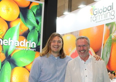 Max Byström and Wilco van den Eijkel of Mehadrin. Citrus, avocado and dates are key products for this company.