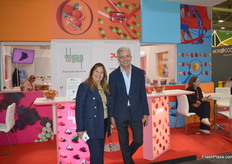 On the right is Kacem Bennani Smires, president of Delassus Group, next to his sister Zhor Bennani Smires.