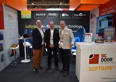 Willen Kokkeel of One Bananas, Roland Wirth of Frigotec and Jan van Kessel of BG Door. Jan mentioned they had a very busy fair, with solid opportunities.