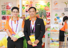 Eli Leung and Tony of Pico Agriviet showcased their range of fresh and frozen fruits and vegetables, anticipating a strong durian season in Vietnam’s Central Highlands.