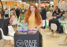 Natasha Zhukova of Dulce Vale. They export plums, grapes and cherries from Moldova to the EU, Germany, Poland, the Netherland, Austria and the Czech Republic. 