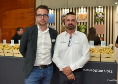 Christian Krahn and Alvaro Resenberg with Europlant.