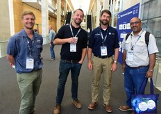 Christo van der Westhuizen (Netafim), Andrew Wood (Levity), Jéan Kotzé (Fall Creek) and Iad Zurayk (Levity)