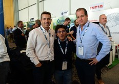 Jorge Pacheco (Unitec), Miguel Merino and Gonzalo Ganoza (Hass Peru)