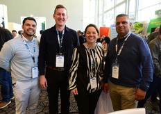 Representing LCL Logistics: Chad Christian, Stefan van Wyk, Tinneke Mong and Virosh Siripal