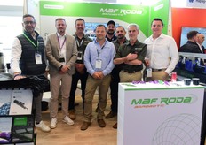 Didier Izard, Fabrice Blanc, Anton Cronjé, John Davis, Riaan Coetzee, Lourens Naudé, Chris Norval and Olivier Jaubert representing MAF RODA