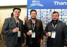 From Waterstone Berries in Tulbagh, Christiaan van Huyssteen, Mark Venter and David Venter