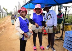 Linda Musakura, Vesta Manhombora and Gladys Matenhese