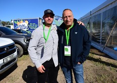 Lloyd Vercueil of Nutrigro and John Noordam of Kekkilä-BVB