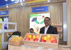 Yahia Shabana from the Egyptian company Green Move Trading. The exporter says focusing on obtaining bigger sizes in oranges next season.
