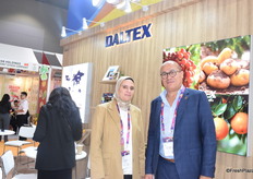 Hesham Elnaggar and Dalia Elnaggar from the prominent Egyptian company Daltex.