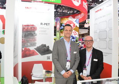 Matteo Baiocchi and Alessandro Mariani from Italian packaging solution provider Infia.