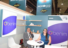 Lina Sefiani, sales manager of the Moroccan company Obenim