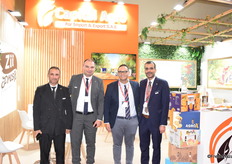Ibrahim Saied, Tamer Magdy, Mohamed Wafaey and Ahmed Touhami from Egyptian citrus exporter Capital Agro.