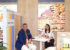 Ahmed Moustafa Awadalla and Howaida Hassan from the Egyptian company Select Greens