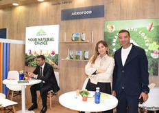 Silvia Semeria and Amr Hegazy from the Egyptian company AgroFood.