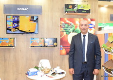 Ashraf Abou Ismail, general manager of Sonac, exports citrus and frozen strawberries from Egypt.