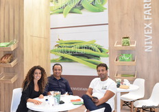 Sara Yacoub, Amir Faltas and Emad Yacoub from the Egyptian company Nivex.