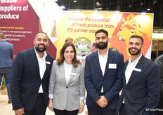 Mostafa Medhat, Nagwa Mohamed, Omar Medhat and Ahmed Medhat from the Egyptian company Tut Produce.